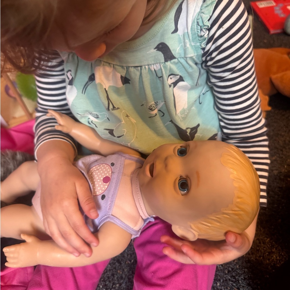 RARE LUVABELLA interactive baby doll with Blonde Hair